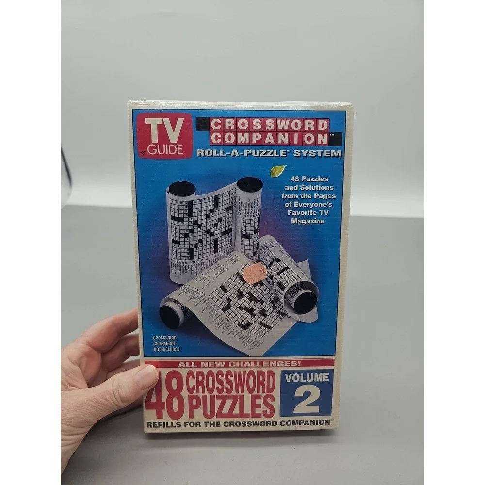 THE NEW YORK TIMES CROSSWORD COMPANION VOLUME 2 FACTORY SEALED NEW Roll-a-puzzle